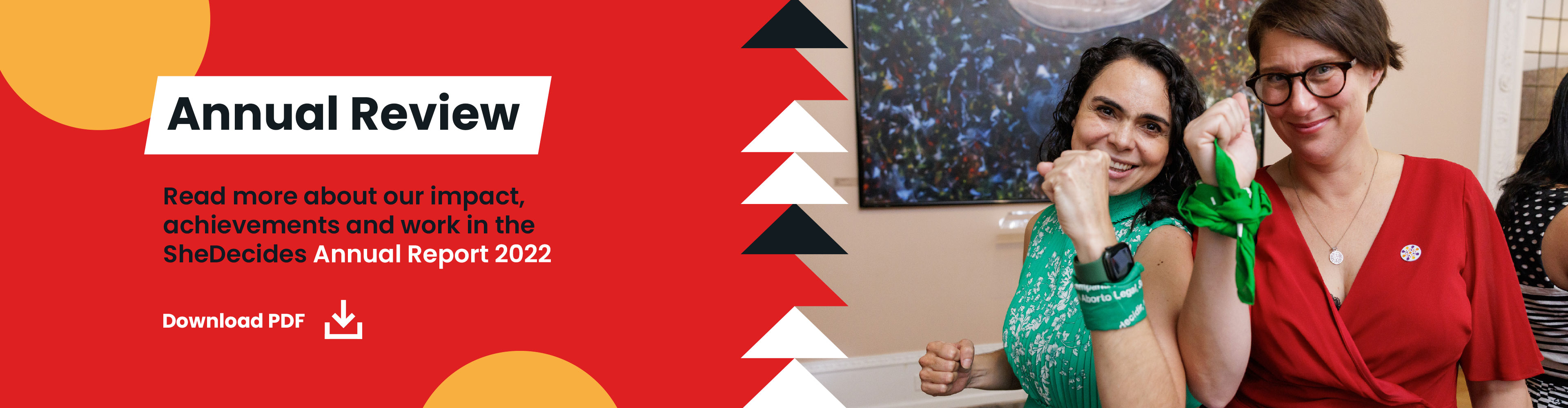Annual review Banner