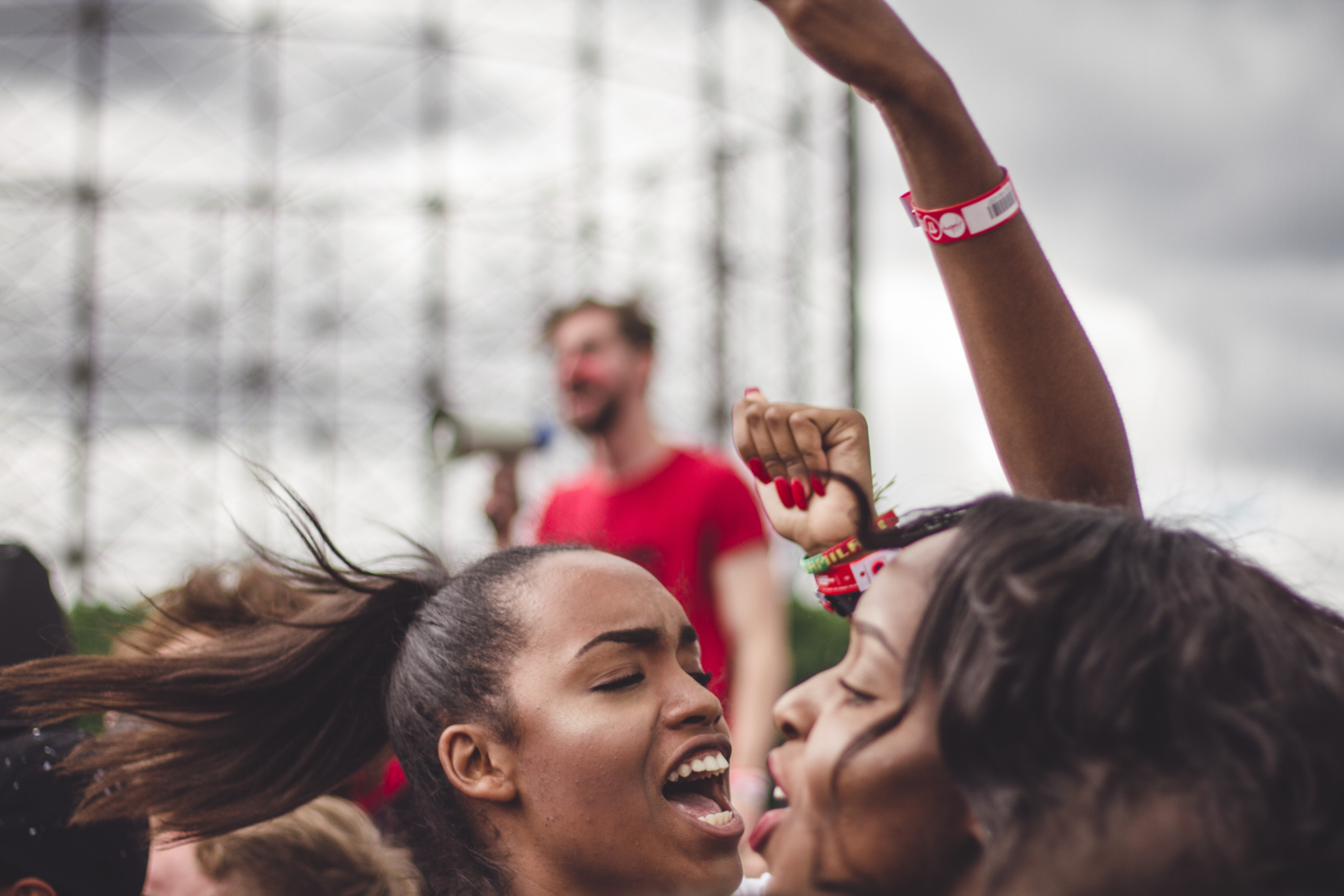 festival crowd