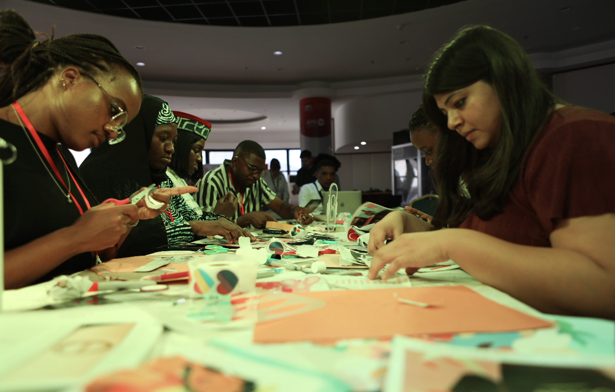 Art Activism! Zine Making Workshop at the ICPD30 Global Youth Dialogue