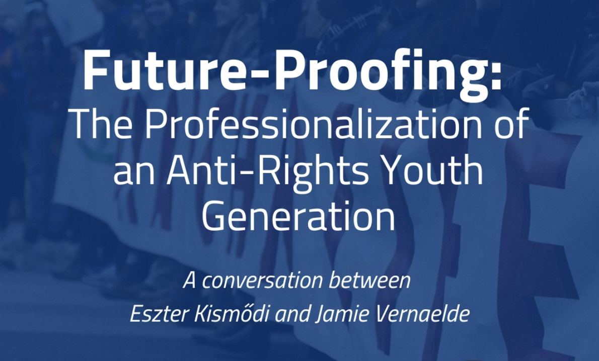 SRHM podcast: Futureproofing: The Professionalization of an Anti Right Youth Generation 